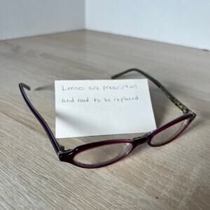 Jean Lafont Paris Joli 131 Eyeglasses Purple Frames 46-16-142 Made in France